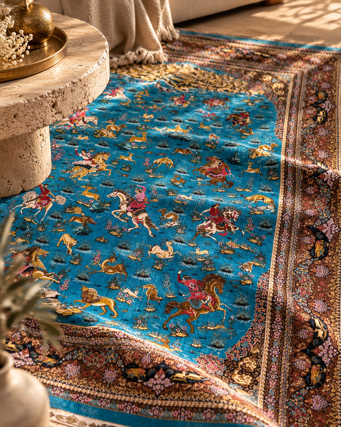 Cavalier Azure Rug